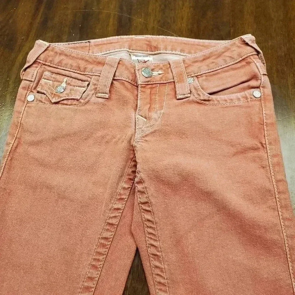 Women's True Religion Blush Skinny Crop Jeans | Size 24 - Picture 4 of 11